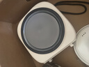 美的（Midea）电煮锅 小电锅 电蒸锅 电火锅 电热锅 分体式可拆洗 2.6L学生宿舍多功能锅 泡面锅 XZC2061 配蒸笼 实拍图