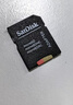闪迪（SanDisk）256GB TF(MicroSD)内存卡4K极速金卡 A2 V30 U3 兼容大疆Pocket 4/Action 6运动相机 无人机存储卡 实拍图
