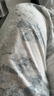 婧麒（JOYNCLEON）月子服纯棉春夏孕妇可哺乳睡衣产前产后透气舒适 蓝XL Jyz154235 实拍图