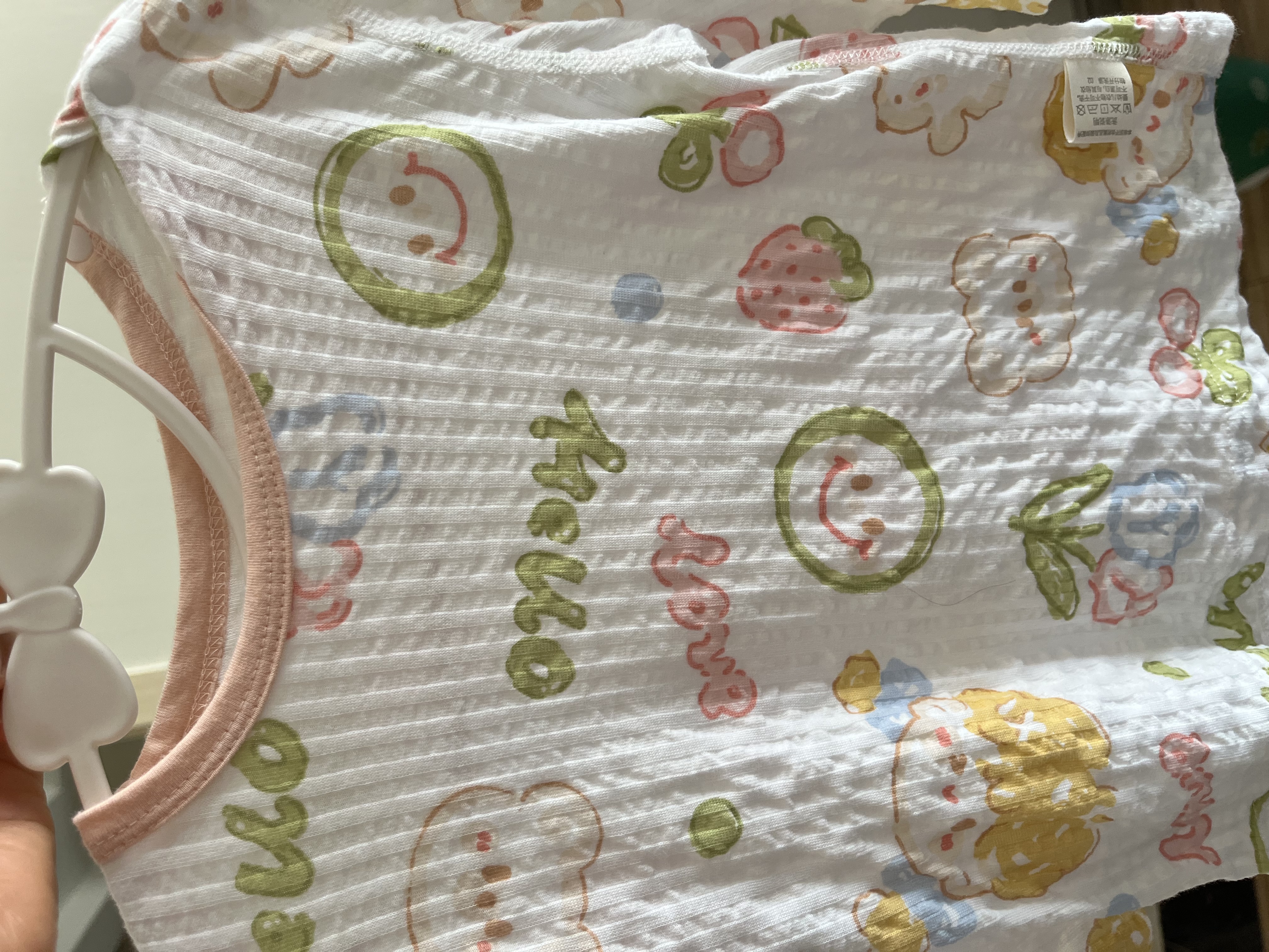 童恋初心宝宝夏季套装婴儿纯棉薄款婴幼儿九分袖夏天衣服男女童洋气小夏装 实拍图