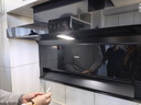 海尔（Haier）【价保618】抽吸排油烟机大嘴C61pro上门安装  顶侧双吸以旧换新28风量联动热熔洗EC973UD黑色 实拍图