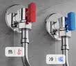 九牧（JOMOO）黄铜球阀全开大流量三角阀燃气热水器水阀加厚球阀套装02106 实拍图