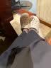卡骆驰（CROCS）贝雅云彩女士洞洞鞋休闲鞋|208186 冬日白-11S    37/38(240mm) 实拍图