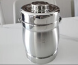 美厨（MAXCOOK）304不锈钢保温提锅饭盒 1.5L 双层鼓形便携式保温饭盒 MCST-1.5 实拍图