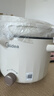 美的（Midea）电煮锅 泡面火锅宿舍小电锅 电蒸锅 多功能家用电热锅 2.6L蒸煮一体 小型2-3人用 配带蒸笼XZE2076 实拍图