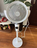 艾美特（AIRMATE）【小暴风PRO】空气循环扇家用大风力摇头电风扇卧室安静轻音小风扇桌面台式节能落地扇电扇 X231 实拍图