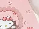 三丽鸥（SANRIO）凯蒂猫桃花花瓣儿童手串女孩子甜可爱实用节日生日礼物送小朋友 实拍图
