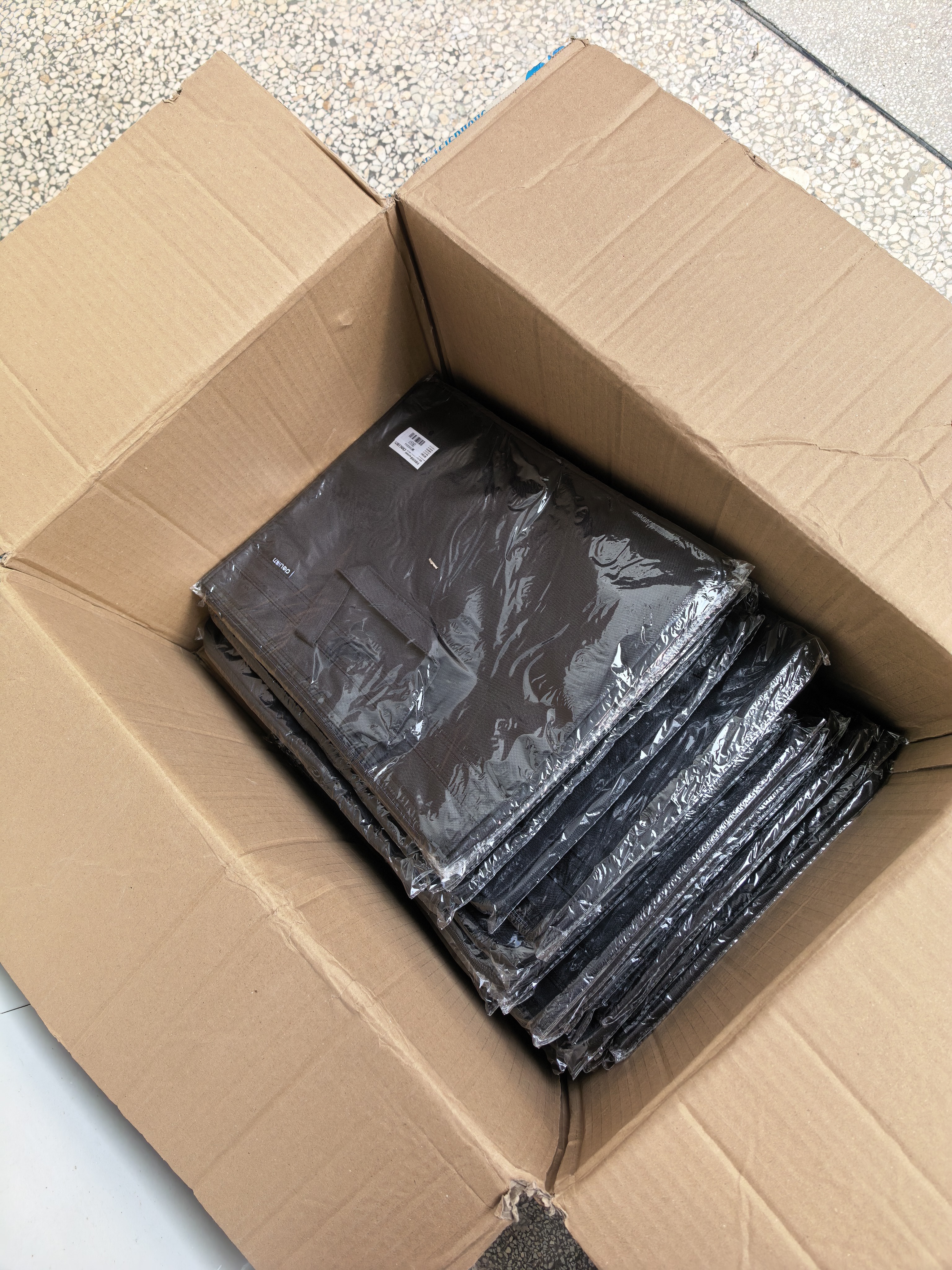 得力（deli）(deli)大容量双层事务包/文件包/拉链袋 底部可调宽度 手提袋会议包公文包男 便携 P05500黑 实拍图