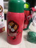 虎牌（TIGER）第三代最新款小狮子儿童保温杯双杯盖MBR-S06G-RR吸管款600ML 实拍图