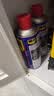 WD-40除锈剂 机械防锈润滑剂 除湿消除异响 工业机械链条齿轮润滑养护 型号：86350 350ml 2瓶 实拍图