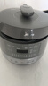 美的（Midea）【价保618】0涂层精钢厚釜电压力锅5L双胆全自动智能预约家用煲汤煮饭煲MY-C5856G高压锅4-6人 实拍图