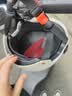 Andes HELMET3C认证电动摩托车头盔男女四季通用夏季透气防晒安全帽电瓶车骑行半盔 磨砂米白【透明短】 均码 实拍图