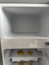 志高（CHIGO）小冰箱迷你小型家用冷藏冷冻两用宿舍出租房用双门办公室电冰箱节能省电 【一级能效】76L银色【全国联保丨节能省电】 实拍图