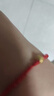 中国黄金转运珠古法黄金手链女款本命年红绳生日礼物女朋友老婆结婚纪念日 【今/次日达】古法转运珠红绳 实拍图
