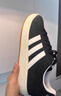 adidas「T头鞋」STADT经典时尚薄底运动板鞋男女阿迪达斯三叶草   黑色/汉玉白/浅猩红（推荐女生买小半码）   42 实拍图