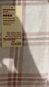 MUJI 柔软洗棉被套套装 枕套套装 床上用品三/四件套纯棉学生宿舍床单 粉色小格纹 双人用适用1.5米床 床笠款 被套200*230cm 实拍图