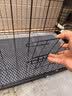 贝初众狗笼子大中小型犬带厕所折叠便携猫笼子超大号狗狗围栏宠物笼 黑色70*50*60cm【25斤内】 托盘+脚垫 折叠免安装 实拍图
