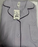 京舒然京东自有品牌棉·嘟嘟棉磨毛女长袖睡衣空调房家居服 紫色 L 实拍图