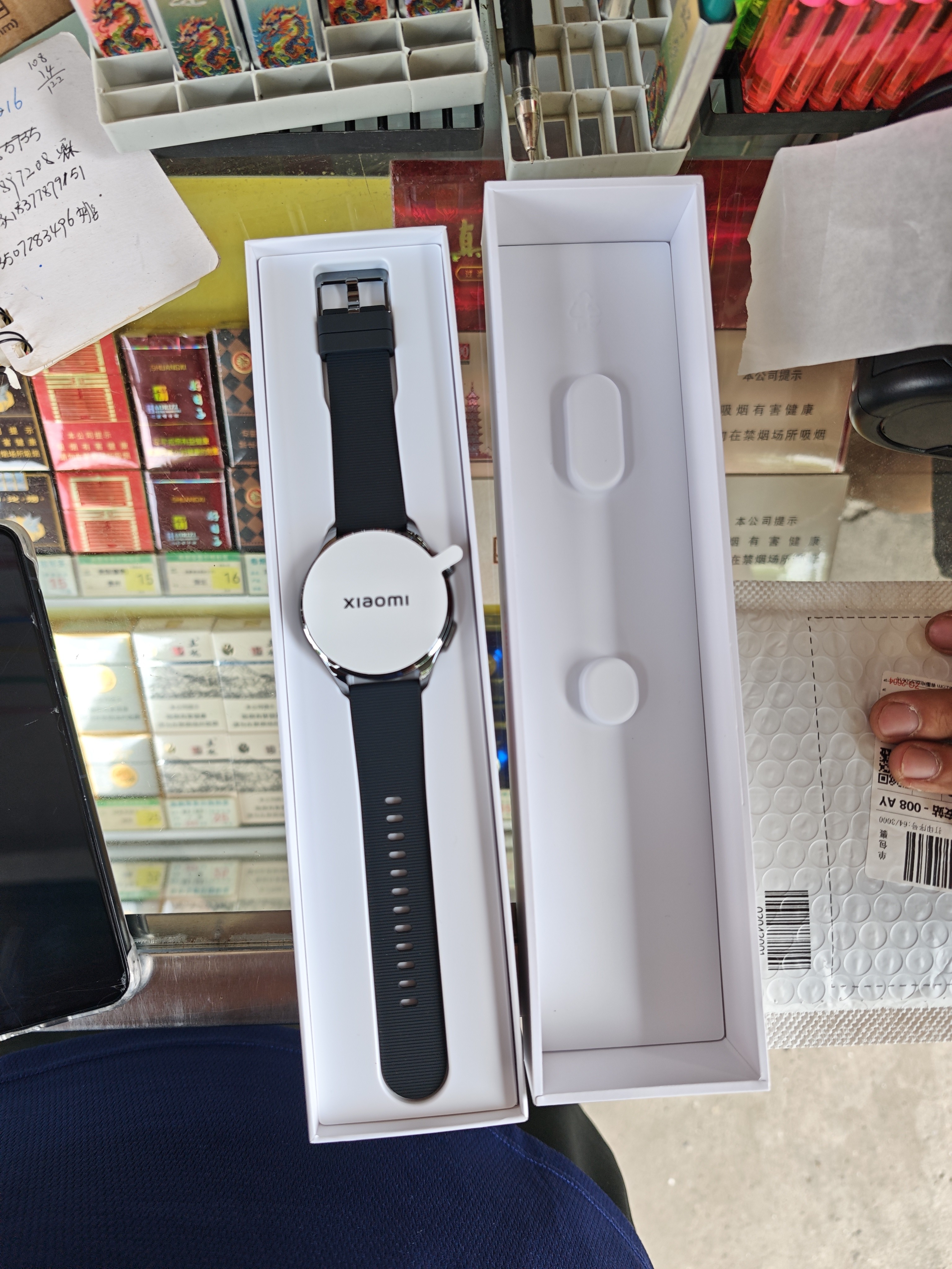 小米（MI）Xiaomi Watch 5全智能旗舰手表 智能手势控制 健身房模式 Xiaomi Watch 5 星空黑黑色氟胶表带款 实拍图