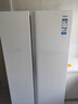 海尔（Haier）冰箱620升双开门对开门冰箱风冷无霜一级能效双变频家用大容量白色电冰箱以旧换新 冰雪白+一级双变频+黑金净化抗菌+90°开门悬停 实拍图