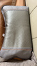 艾薇荞麦枕头凉感竹席护颈枕夏季冰丝凉感花草枕芯 藤银 35*55cm 实拍图