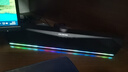COLORFIRE七彩虹电脑音响音箱桌面电竞游戏无序RGB台式机笔记本低音炮有线喇叭3.5mm接口圣诞礼物CF100 黑色 实拍图