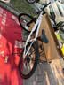 凤凰（Phoenix） 上海凤凰山地自行车成人男士女式学生变速宽胎越野赛车公路单车 钢架辐条轮白【省力全轴承】 26寸24速【参考:158-188cm】 实拍图