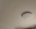 欧普照明（OPPLE）全光谱护眼吸顶灯卧室灯智能LED照明灯具简约现代快装圆形 实拍图