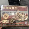 若客（ROKR）巡航摩托车 积木立体拼图diy手工木质拼装儿童玩具车模型生日礼物 实拍图