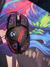 罗技（G） G502 HERO主宰者 有线鼠标 游戏鼠标  g502hero  可配重HERO引擎 礼盒送男友 RGB炫彩灯光 G502H（耿鬼防滑贴） 实拍图