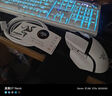 雷蛇（Razer）巴塞利斯蛇V3专业版无线鼠标  人体工学设计 RGB幻彩灯效鼠标 吃鸡/LOL/CS GO游戏 白色 实拍图