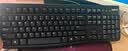 罗技（Logitech）MK120 键鼠套装 有线键鼠套装 办公键鼠套装 电脑键盘 USB即插即用 全尺寸 黑色 实拍图