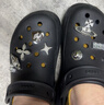卡骆驰（CROCS）（crocs）经典泡芙Clog男女沙滩洞洞鞋凉拖鞋 207521-001 38 实拍图