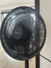 美的（Midea）【超级单品】七叶轻音立式电风扇家用柔风落地扇台式桌面小型风扇大风量节能摇头宿舍电扇 SAF30AB 实拍图
