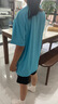 速搏特儿童乒乓球服套装排汗专业速干乒乓球衣男孩女孩比赛服速博特 盐水蓝+短裤 150 /L 晒单实拍图