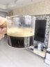玻璃小奶盅带刻度带木手柄奶杯木柄奶盅司浓缩咖啡萃取量杯咖啡杯 双嘴 实拍图