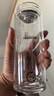 希诺抗菌玻璃杯双层防烫办公车载水杯男高档泡茶杯子XN-9303 360mL 实拍图