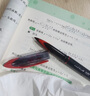uni三菱【热门商品】 uni-ball AIR黑科技蓝色中性笔0.5蓝笔签字笔商务直液式水性笔 UBA-188M 1支 实拍图