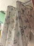 嫚熙（EMXEE）睡衣春夏季孕妇装衣服裤子哺乳待产产后月子服家居服套装弹力丝麻 浅草曼波-两件套（带哺乳口 开衫款） L（适穿115-135斤） 实拍图