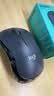 罗技（Logitech）M220 轻音鼠标 无线鼠标 办公鼠标 对称鼠标 带无线微型接收器 灰黑色 实拍图