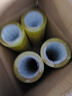 得力(deli)高品质透明黄封箱胶带打包 60mm*100y*48μm  24卷整箱装 封箱器 办公用品 JD420 实拍图