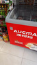 澳柯玛（AUCMA）338升雪糕柜卧式冰柜展示柜 商用冷冻柜 大容量冰箱点菜冷柜 钢化玻璃门负30度 1级能效 SD-338HA 实拍图