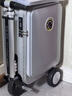爱尔威（Airwheel）电动行李箱可骑行智能拉杆箱可坐可代步20英寸登机箱 豪华版一银 实拍图