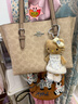 蔻驰（COACH）【品牌直供】女士MOLLIE中号斜挎手提托特包CV965礼物 实拍图