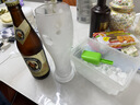 CLITON收腰啤酒杯家用玻璃水杯扎啤杯酒吧餐厅大容量697ml饮料果汁杯2支 实拍图
