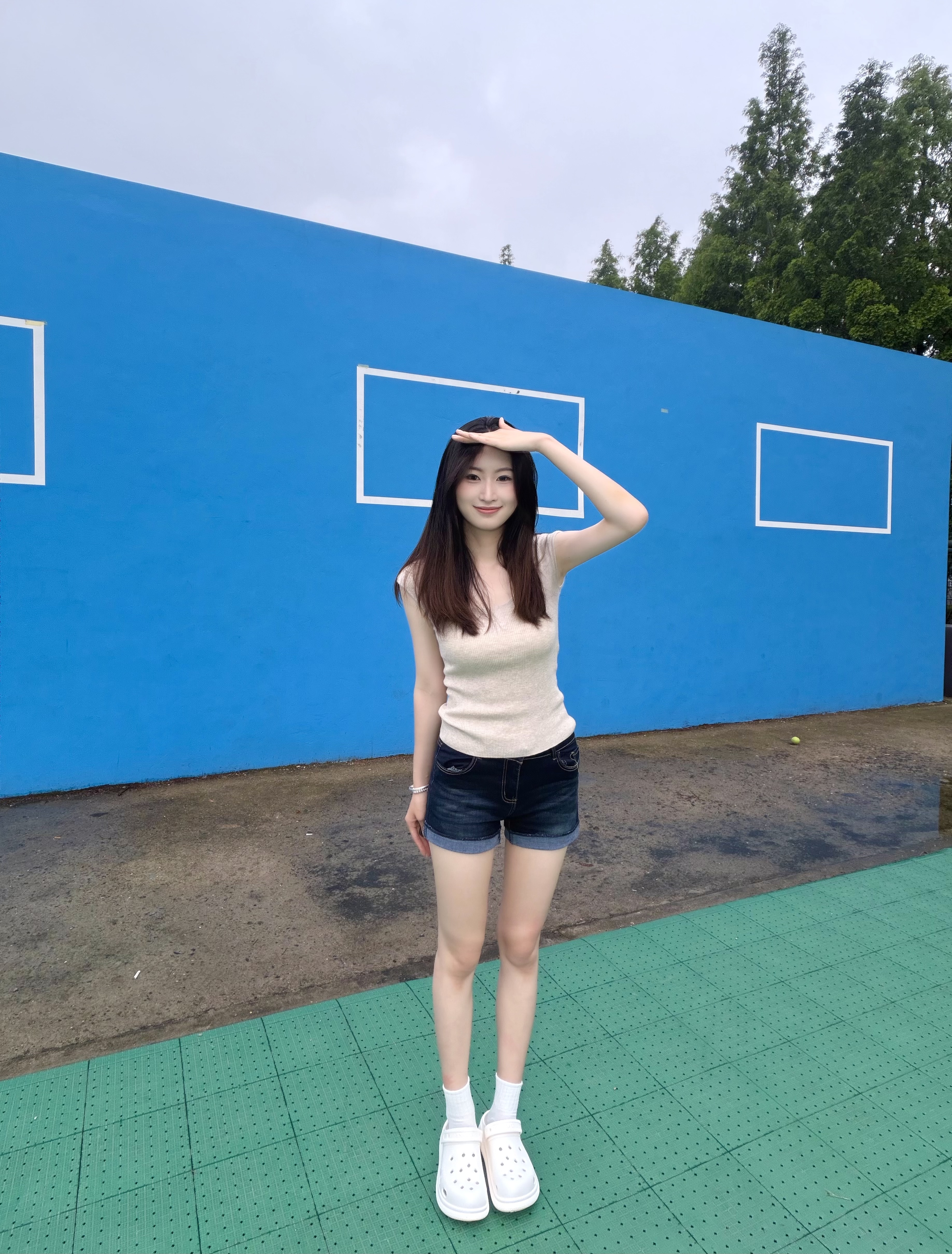 朴西浮云洞洞鞋女款夏季外穿2026新款透气软底凉鞋男女 云朵白 39-40 实拍图