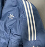 adidas宽松日常舒适运动夹克外套男女春季新款阿迪达斯官方三叶草   深靛蓝（推荐选大一码)   M 实拍图