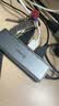 毕亚兹 USB3.0分线器扩展坞一拖四 高速4口集线器HUB拓展坞 笔记本电脑一拖多转换器转接头延长线带供电 实拍图