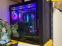 长城（Great Wall）冰霜X3黑色电脑机箱（MATX/360水冷位/磁吸翻门/细网孔金属面板/U3/9风扇位/五槽PCI/兼容5080） 实拍图
