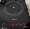 美的（Midea）家用电磁炉电陶炉电池炉2200W大功率猛火新型电磁灶一体微晶面板爆炒炒菜智能定时火锅炉MC-22MB06 实拍图